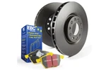 Ebc S13kf2099 Yellowstuff Brake Disc Pad Kit Front 320mm 5-lug 2012 2018 Audi A6. Fixed Price $360.95.
