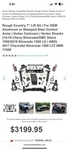 Rough Country 7 Suspension Lift Kit. Fixed Price $3000.00.