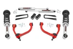 3-inch Red Lift Kit W/ Struts For Ford F-150 4wd 2014-2020 Rough Country. Fixed Price $969.95.