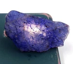 Natural Dyed African Blue Sapphire Rough 301.20 Ct Certified Loose Gemstone 6djf. Fixed Price $29.40.