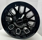 Mayhem Single Black Wheel Rim 8107 Cogent 18x9.0 6-135/6-139.7 8107-8937bm Gloss. Fixed Price $279.98.