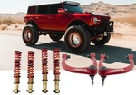 Bronco 2021-2026 4wd Belltech Trail Performance 0"-4" Coilover & Arms Lift Kit. Fixed Price $2937.90.