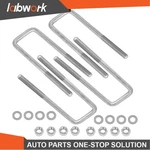 Labwork Square U-bolts 2.5" Wide Leaf Springs 8.75" Long 1988-2019 For Chevy Gmc. Fixed Price $32.45.