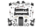Rough Country 4" Lift Kit With M1 Shocks Fits 99-06 Silverado Sierra 1500 4wd. Fixed Price $1239.95.