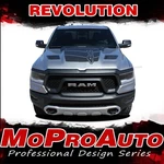 2019-2024 Dodge Ram Hood Decals Rebel 1500 Stripes 3m Vinyl Graphics Kit. Fixed Price $111.75.