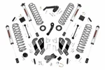 Rough Country 3.5" Lift Kit W/v2 Shocks Ctrl Arm Drop 07-18 For Wrangler Jku. Fixed Price $1069.95.