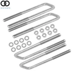4pcs Square U-bolts 2.5" Wide Leaf Springs 8.75" Long For 88-19 Silverado Sierra. Fixed Price $30.88.