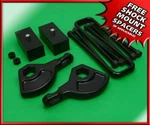 Fits 1987-2004 Dodge Dakota Lift Kit W/ Steel 1-3" Front + 3" Rear Billet Blocks. Fixed Price $152.99.