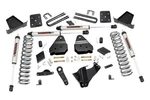Rough Country 4.5in For Ford Suspension Lift Kit W/v2 Shocks 15-16 F-250 4wd. Fixed Price $1339.95.