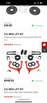 Rough Country 3.5" Lift Kit 19-24 Chevy/gmc 1500. Fixed Price $400.00.