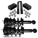 2" Rear Leveling Lift Kit & Front Complete Struts For 2007-2013 Gmc Sierra 1500. Fixed Price $214.89.