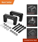 Cnc Machined 2.5" Leveling Kit For 2007-2026 Chevy Trucks Enhances Clearance. Fixed Price $75.99.
