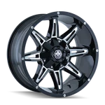 Mayhem Rampage 8090 Gloss Black Milled 17x9 6-135/6-139.7 18mm 106mm. Fixed Price $294.99.