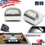 Led Chrome License Plate Lamp For 1999-2013 Chevrolet Silverado 1500/2500/3500hd. Fixed Price $14.99.