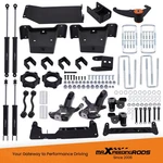 Maxpeedingrods 6" Lift Kit For Chevy Silverado Gmc Sierra 1500 4wd 1999-2006. Fixed Price $944.88.
