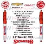 Skyjacker Hydro Shocks Pair 6-8" Front Lift For Chevy Blazer, K10 Gmc Jimmy, K25. Fixed Price $134.94.