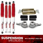 Fits 1997-2004 Dodge Dakota 4x4 3" Lift Kit W/ Rancho Shocks. Fixed Price $524.95.