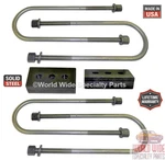 Suspensionmaxx 1.5 Inch Rear Block And U-bolt Kit For 03-13 Ram 3500 Gas Engine. Fixed Price $169.99.