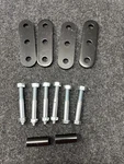 Rugged Ridge Leaf Spring Shackle Kit Greaseable 18265.02 Fits 1955-1975 Cj. Fixed Price $60.00.