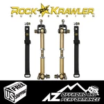 Rock Krawler 2"-6" Front Swaybar Disconnects Fits '97-'06 Jeep Wrangler Tj Lj. Fixed Price $187.60.