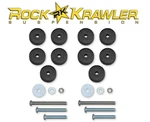 Rock Krawler 3"-5" Stackable Bump Stop Kit Fits 97-18 Jeep Wrangler Tj Lj Jk Jku. Fixed Price $78.07.