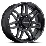 18x9 Raceline 931b Injector Satin Black Wheel 6x5.5/6x135 (-12mm). Fixed Price $355.00.