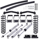 Bfo 3" Lift Kit W/ Add-a-leaf Springs For Jeep Cherokee Xj 2wd/4wd 1984-2001. Fixed Price $379.95.