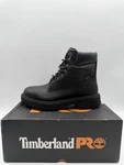 Timberland Pro 6 Waterproof Work Boot Black Men S 8.5w 26038 A64160. Fixed Price $86.52.