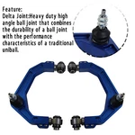 Blue Color Aluminum Upper Control Arm 2-4" Lift Kit For 04-22 Ford F-150 Forged. Fixed Price $281.86.