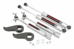 Rough Country 1.5-2in Gm Leveling Kit Bar Keys Front N3 Shocks 11-19 2500/3500hd. Fixed Price $299.95.