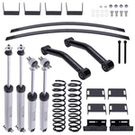 Bfo 3" Lift Kit W/ Add-a-leaf Springs For Jeep Cherokee Xj 2wd 4wd 1984-01. Fixed Price $358.77.