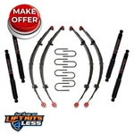 Skyjacker J21bkb 2.5" Sport Coil Spring Lift Kit W/ Leaf Springs And Hydro Shock. Fixed Price $893.29.