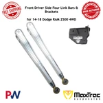 Maxtrac Front Driver Side Four Link Bars & Brackets For 14-18 Dodge Ram 2500 4wd. Fixed Price $1120.67.