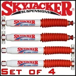Skyjacker Hydro 7000 Front & Rear Shocks Set For 1997-06 Jeep Wrangler 1-3" Lift. Fixed Price $219.95.