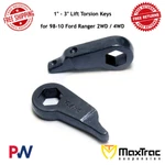 Maxtrac 1" - 3" Lift Torsion Keys For 1998-2010 Ford Ranger 2wd / 4wd #843013. Fixed Price $92.83.