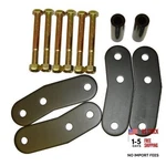 Rugged Ridge Suspension Leaf Spring Shackle Kit - Rear 1 Inch Lift Hd. Fixed Price $103.19.